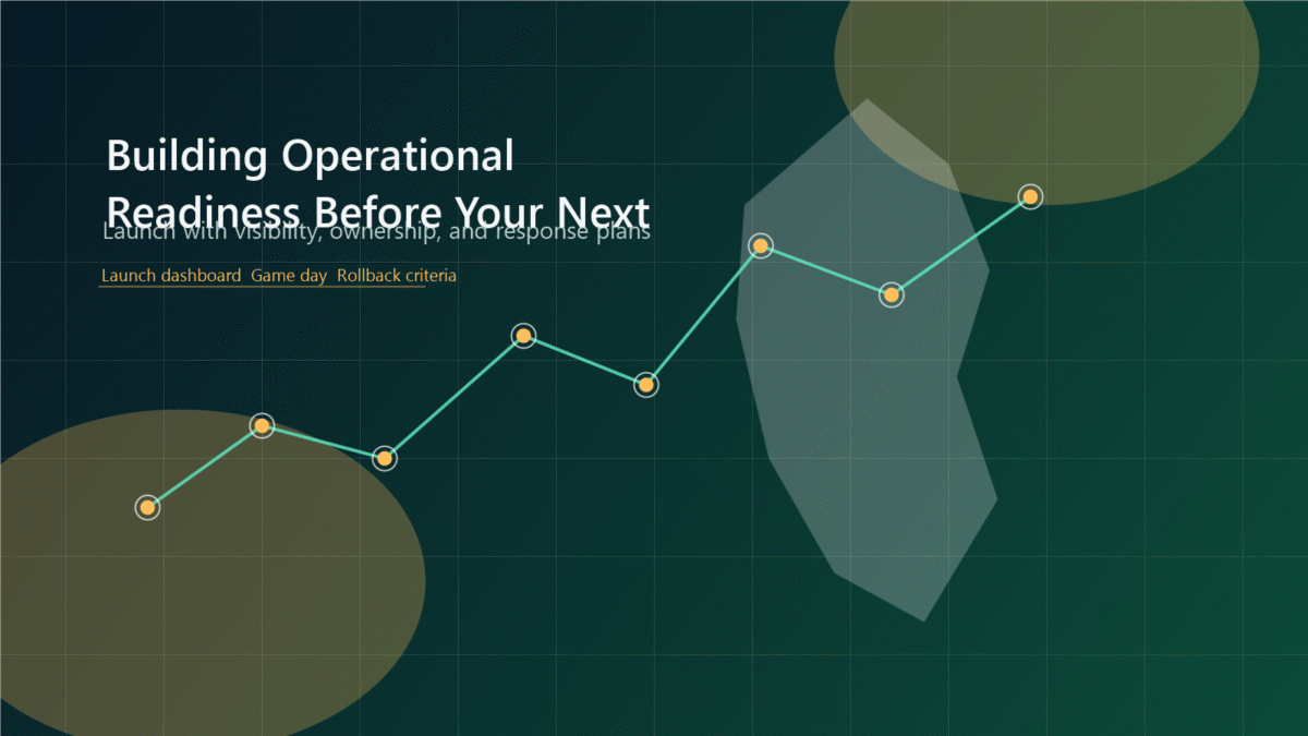 Building Operational Readiness Before Your Next Major Launch