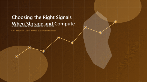Choosing the Right Signals When Storage and Compute Are Expensive