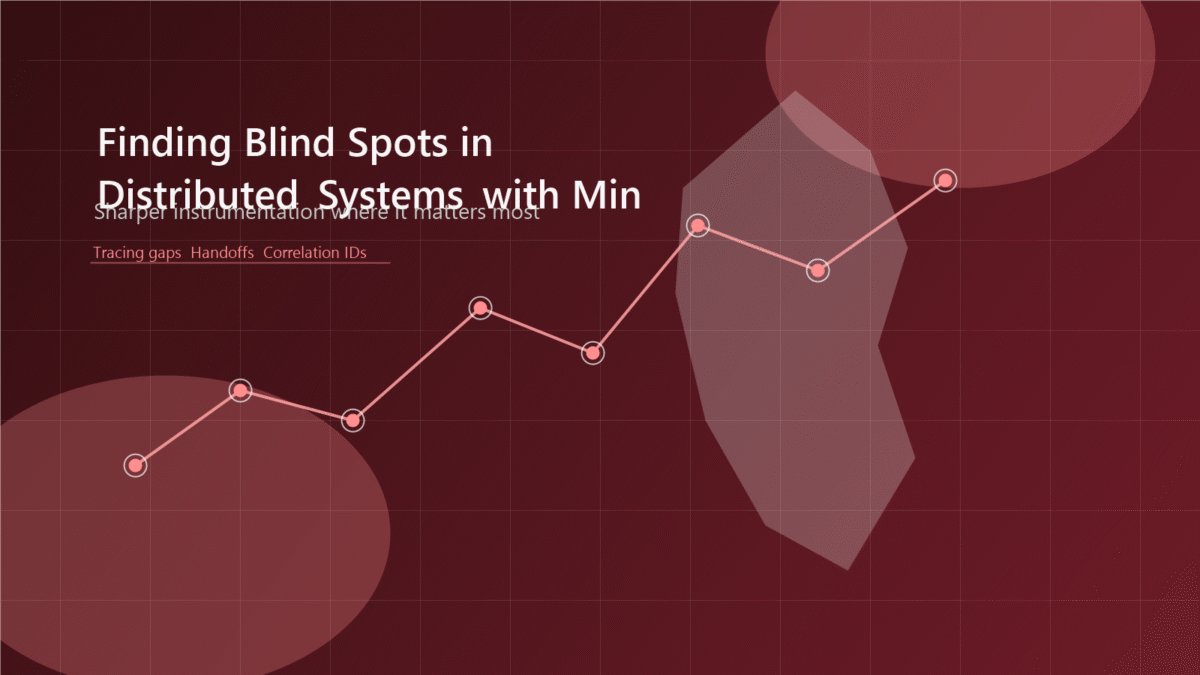 Finding Blind Spots in Distributed Systems with Minimal Telemetry