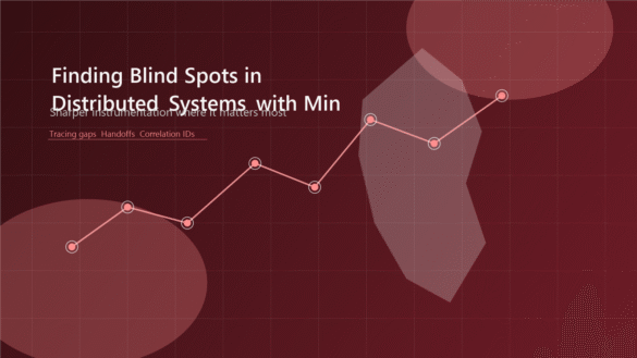 Finding Blind Spots in Distributed Systems with Minimal Telemetry