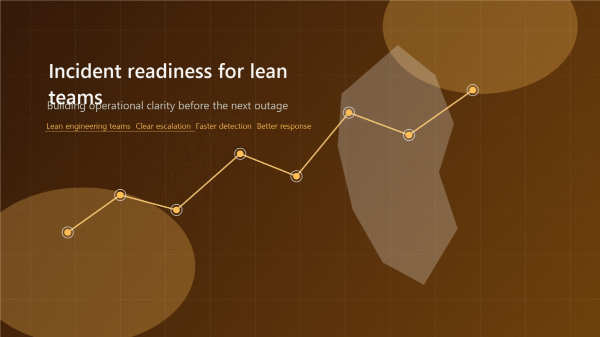 Incident Readiness for Lean Engineering Teams in Africa