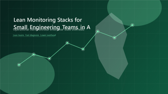 Lean Monitoring Stacks for Small Engineering Teams in Africa