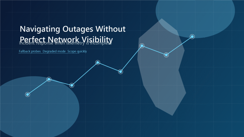 Navigating Outages Without Perfect Network Visibility