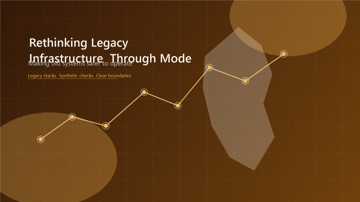 Rethinking Legacy Infrastructure Through Modern Observability