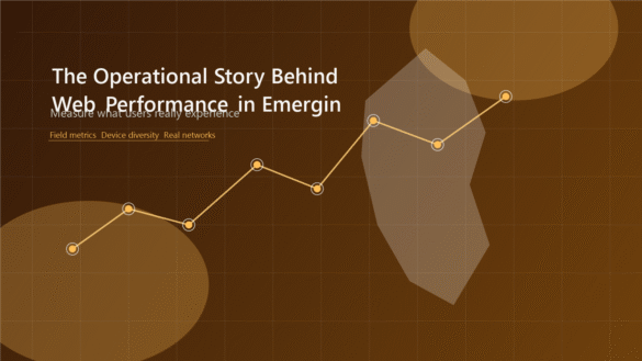 The Operational Story Behind Web Performance in Emerging Markets