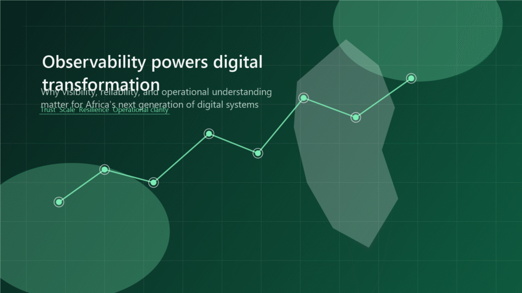 Observability engineering and Africa's digital transformation banner