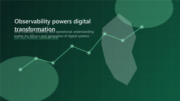 Observability engineering and Africa's digital transformation banner